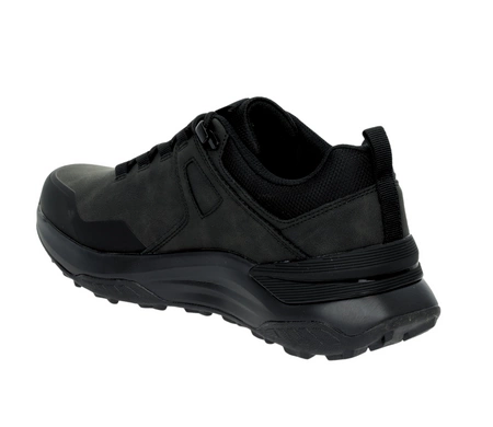 Czarne adidasy męskie trekkingowe buty niskie z wkładką Memory Foam Oryginalne American Club