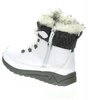 Białe śniegowce damskie buty zimowe w małych rozmiarach American Club