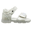 Sandały dziecięce białe regulowane Miss E
