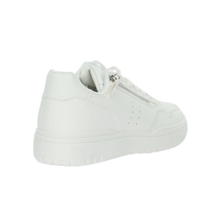 Białe adidasy damskie na zamek i sznurowadła Mc Braun