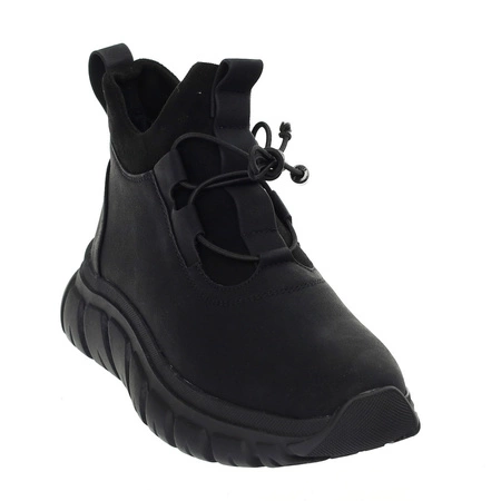 Czarne adidasy damskie na jesień Jezzi