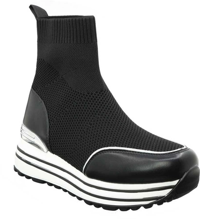 Creepersy slip-on sneakersy czarne Haidra