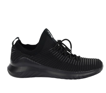 Czarne wsuwane adidasy siateczkowe slip-on American Club