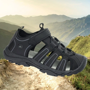 Sandały trekkingowe buty górskie letnie z gumowym czubkiem American Club