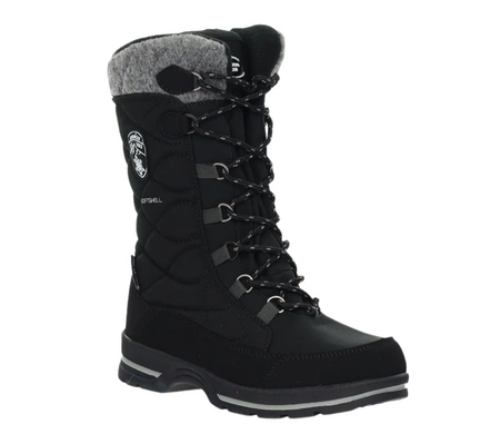 Wysokie śniegowce damskie wodoodporne ze ściągaczem American Club