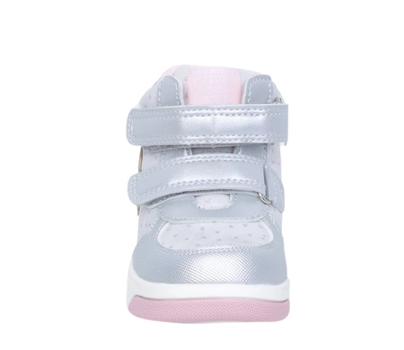 Ciepłe buty zimowe dla dziewczynki botki na rzepy tanie American