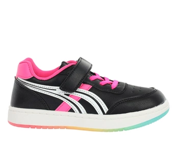 Kolorowe adidasy dziecięce skórzane w środku American Club