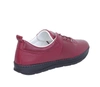 Bordowe skórzane półbuty damskie sportowe komfortowe MODO