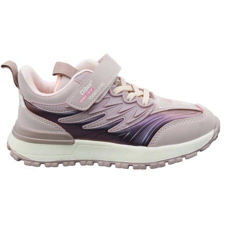 Sneakersy dziecięce adidasy pudrowy róż Clibee