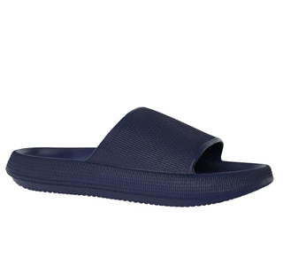 granatowe lekkie piankowe klapki męskie basenowe American Club