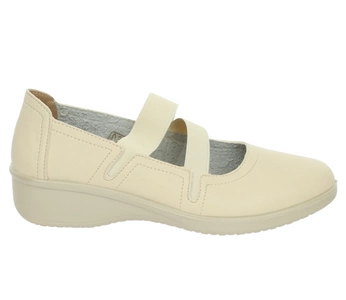 Beżowe buty damskie komfortowe zdrowotne komfortoweUNISOFT