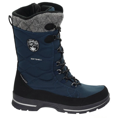 Wysokie śniegowce damskie z membraną softshell American Club