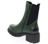 Zimowe botki damskie w kolorze butelkowej zieleni Jezzi