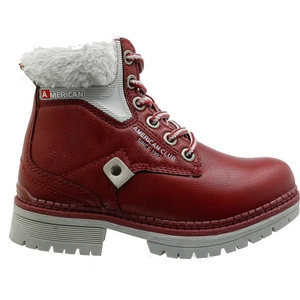 Buty zimowe dziewczęce trzewiki American