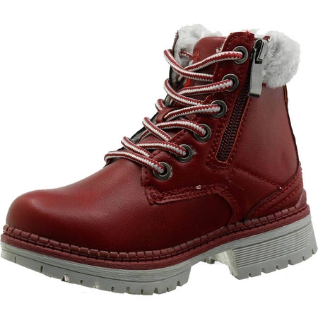 Buty zimowe dziewczęce trzewiki American