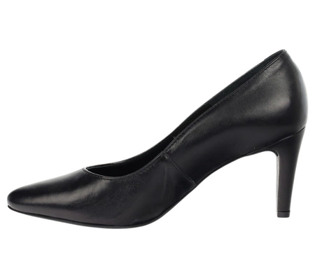 Czarne klasyczne czółenka na szpilce RYŁKO