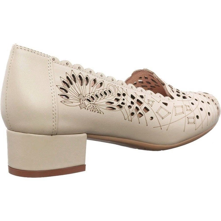 Ażurowe buty damskie włoska skóra Gino Fabiani - Produkt Polski