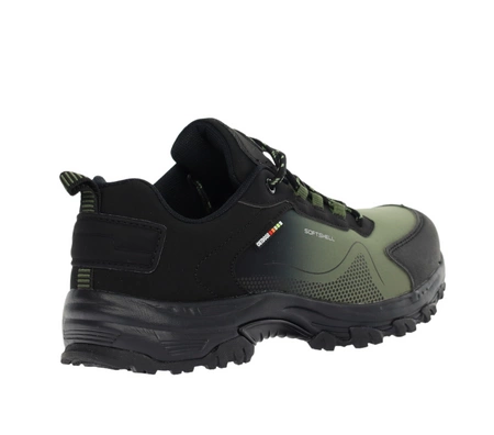 Zielone buty trekkingowe męskie wodoodporne adidasy American Club