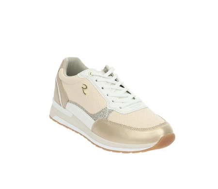 Złote adidasy damskie z wkładką MEMORY FOAM American Club