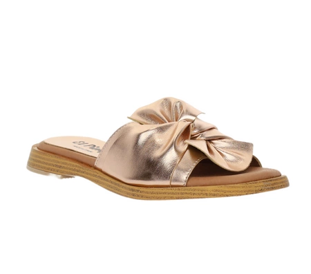 Modne klapki damskie eleganckie z miękką wkładką El Pimpi - Made in Spain