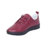 Bordowe skórzane półbuty damskie sportowe komfortowe MODO