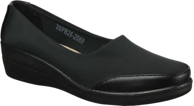 Czarne buty UNISOFT 20PB26-2069