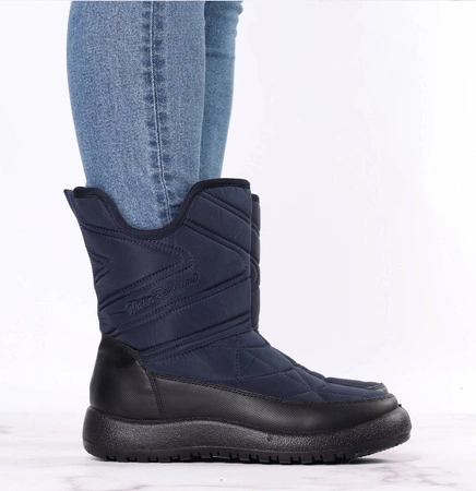 Wysokie śniegowce damskie z membraną wodoodporną Jezzi