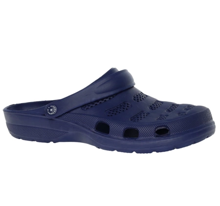 Klapki męskie gumowe z zakrytymi palcami w dużych rozmiarach American Club