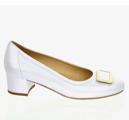 Eleganckie i komfortowe czółenka damskie skórzane Gino Fabiani