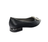 Czarne baleriny czółenka damskie płaskie Jezzi