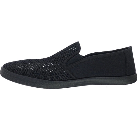 Tenisówki męskie czarne oddychające NEWS