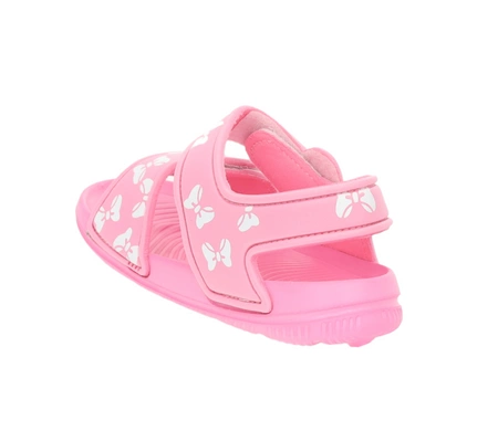 Różowe sandały piankowe wodoodporne na rzepy do wody dziecięce American Club