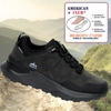 Czarne adidasy męskie trekkingowe buty niskie z wkładką Memory Foam Oryginalne American Club