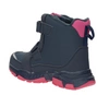 Buty zimowe dla dziewczynki ocieplane na rzepy wodoodporne American Club