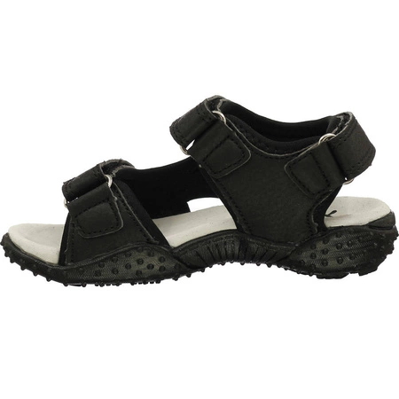 Sandały chłopięce na rzepy ze skórzaną wkładką American Club