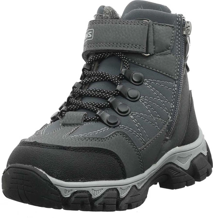 Trzewiki chłopięce ocieplane wełną NEWS