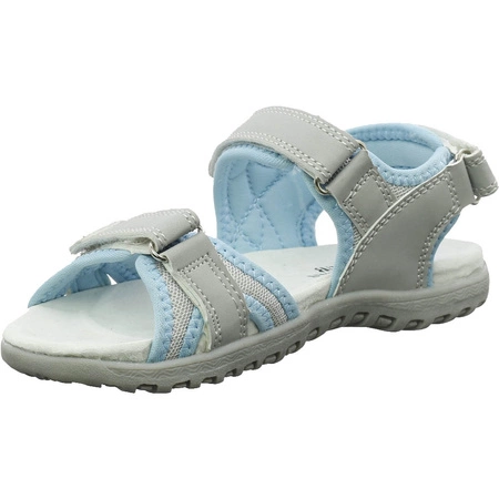 Szare sandały dziecięce na rzepy American Club