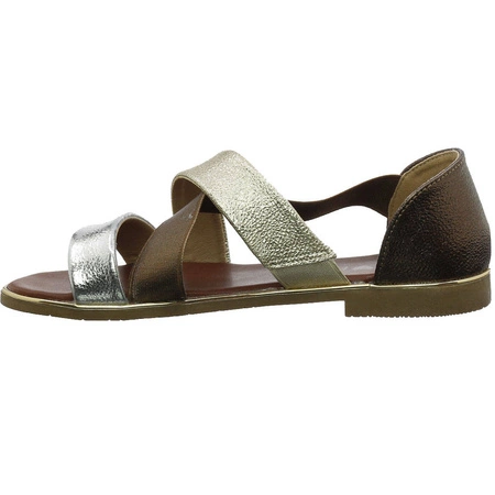 Sandały dziewczęce z zakrytą piętą MissE