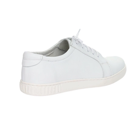 Białe skórzane adidasy męskie półbuty sportowe POLBUT