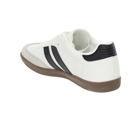 Trampki białe modne Hit sezonu tenisówki na kauczukowej podeszwie SAMBA American Club