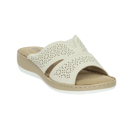 Komfortowe klapki damskie po domu kapcie UNISOFT