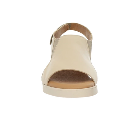 Eleganckie zdrowotne sandały skórzane na szerokie stopy tęgość H El Pimpi - Made in Spain