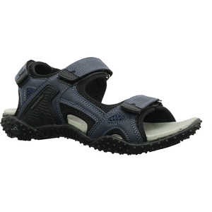 Sandały granatowe młodzieżowe męskie na rzepy American Club