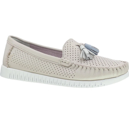 Mokasyny damskie skórzane Polskie Jezzi