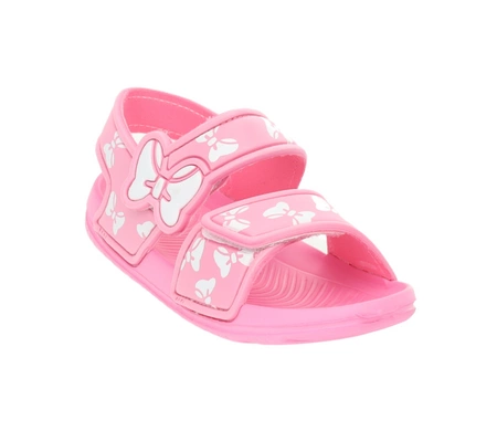 Różowe sandały piankowe wodoodporne na rzepy do wody dziecięce American Club