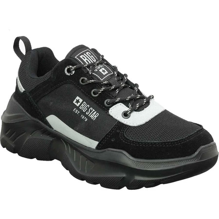 Sneakersy czarne damskie buty Big Star