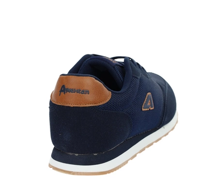 Granatowe męskie adidasy na antypoślizgowej podeszwieAmerican Club