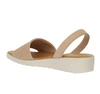 Modne i wygodne sandały płaskie ze skóry naturalnej  El Pimpi - Made in Spain
