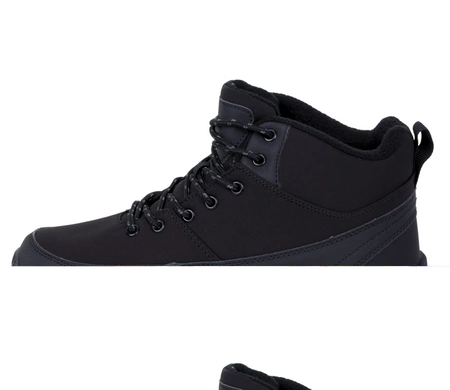 Czarne buty zimowe męskie chłopięce wodoodporne w rozmiarach 37,38,39,40,41 American Club