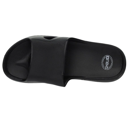 Czarne klapki damskie na ogród ogrodowe NEWS